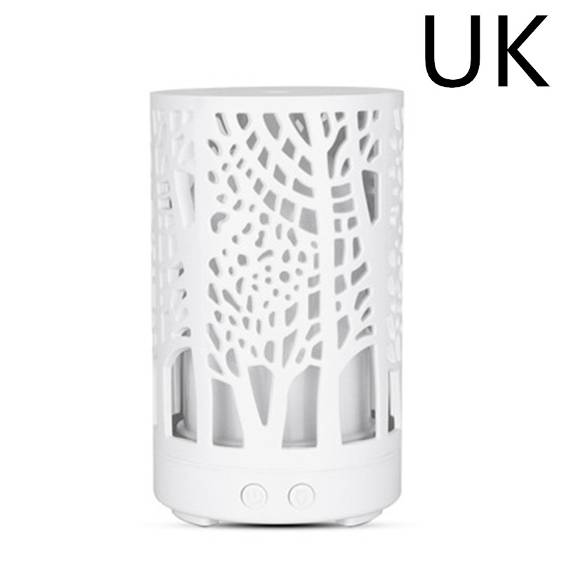 Diffuseur blanc — visuel de la prise UK